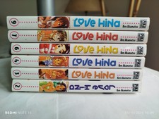 Lot 6 tomes Manga Love Hina (t2 t3,t4, t6, t7, t9)