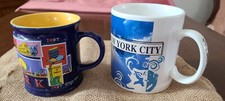 2 VTG NEW YORK CITY COFFEE