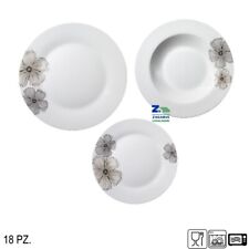 SERVIZIO PIATTI 18 PZ TONDI
