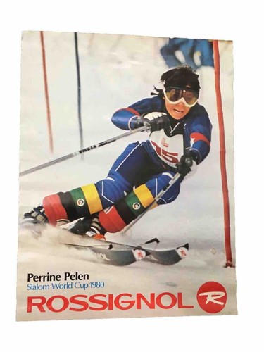 Poster sci slalom vintage