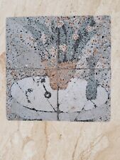 Natura Morta Mattonelle In Graniglia di Marmo Artigianali Composizione Artistica