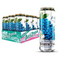 AriZona Blueberry White Tea - Lattina Grande, 22 Fl Oz (Confezione da 12)