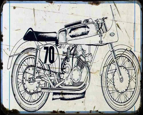 Gilera 500 1952 stampa - gilera,