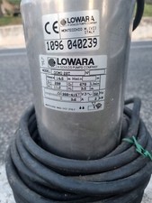 ELETTROPOMPA POMPA SOMMERSA DOMO 20 T / B HP 2 VOLT 380 LOWARA
