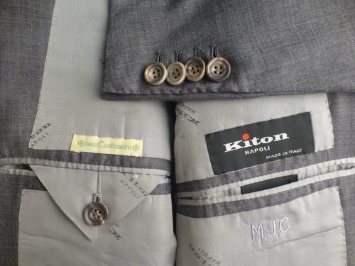 Kiton tuta cashmere 52r 42r - tuta, 52r/42r
