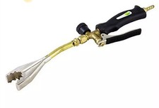 CANNELLO A GAS SALDOBRASATORE CON FORCELLA PER SALDARE TUBI RAME ø22