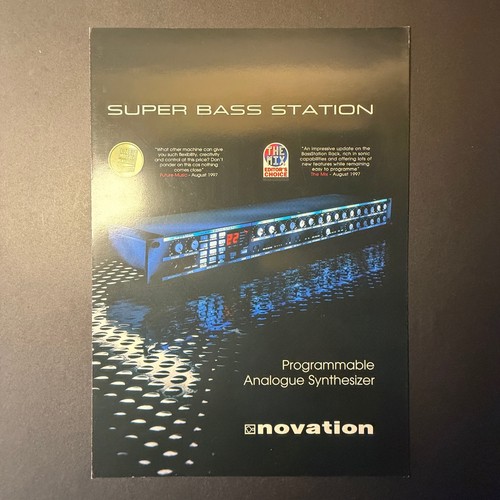 Vintage novation super bass - novation,