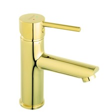 Rubinetto lavabo oro bagno