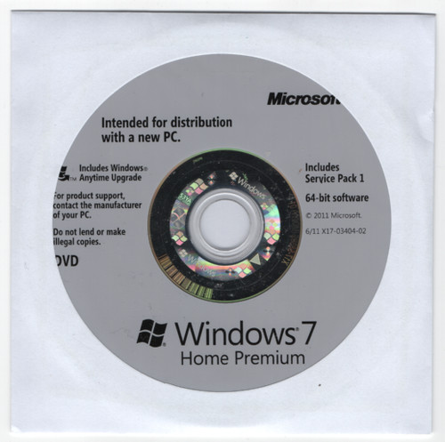 Microsoft windows home - 7,