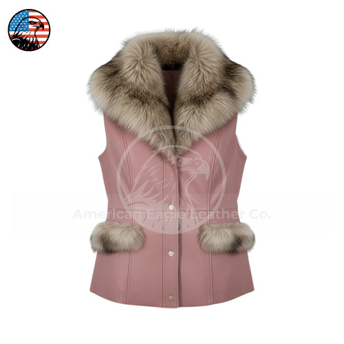 Gilet donna pelle - di, pecora
