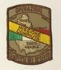  PATCH OPERAZIONE TEMPESTA NEL DESERTO - MISSIONE COMPIUTA