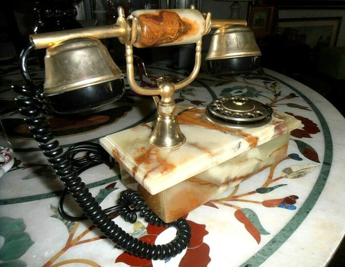 Vintage telefono onice - telefono, in