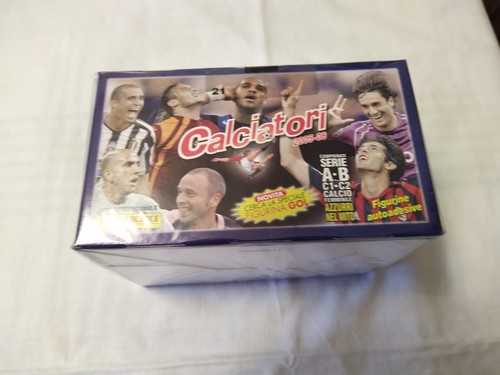 Box 100 bustine calciatori - box,