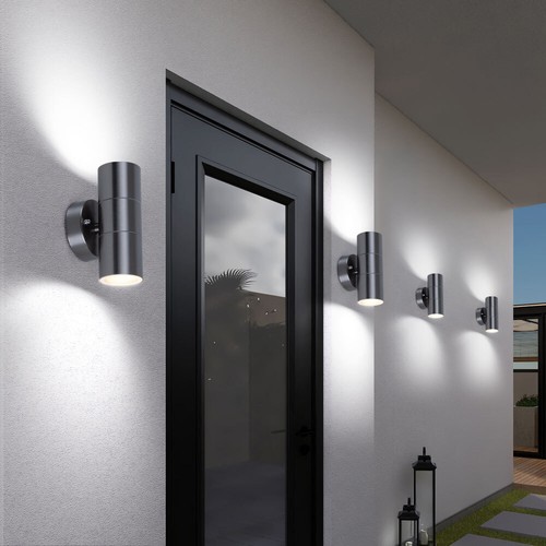 4er set led terassen esterno - set,