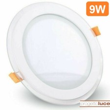 FARETTO AD INCASSO LED VETRO