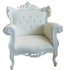 Poltrona Barocco in legno di