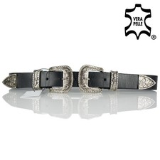 Cintura doppia fibbia da donna