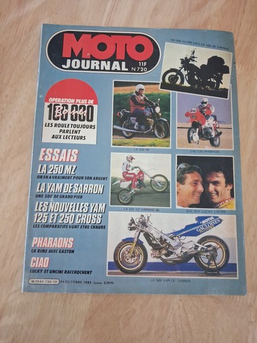 Moto journal 1985 720 250 - 1985,