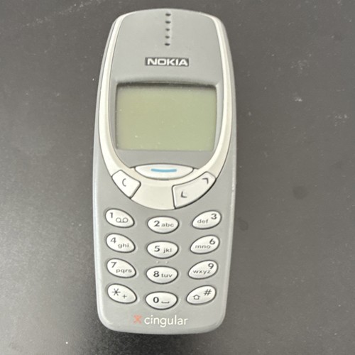 Nokia 3310 gray bar cell - gray,