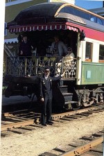 CONWAY SCENIC RAILROAD NORTH CCONWAY NEW HAMPSHIRE - The Conductor Stand- By a