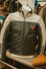Giacca da moto Dainese originale in pelle  TG48