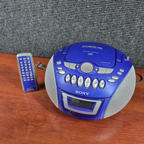 Sony cfd e75 blue cassette - sony, cfd-e75