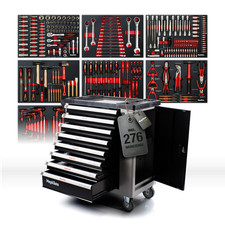 Carrello portautensili pieno