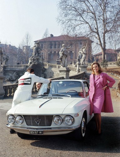 Lancia fulvia coupe poster - lancia,
