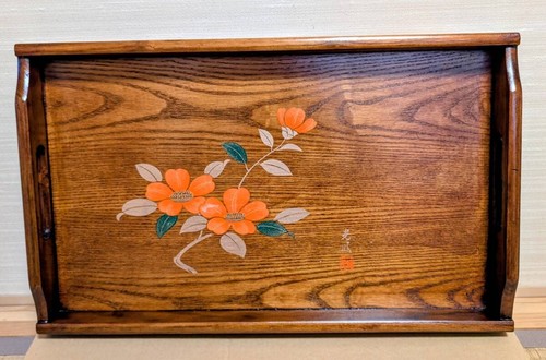 Vassoio legno laccato - in,