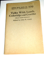 LITTLE BLUE BOOK 770, TALKS