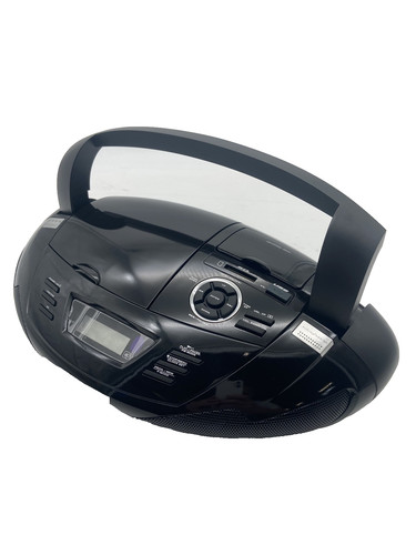 Lettore nero radio fm - radio,