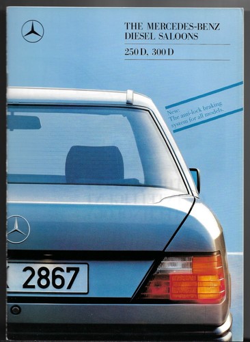 Mercedes benz w124 250d 300d - mercedes-benz,