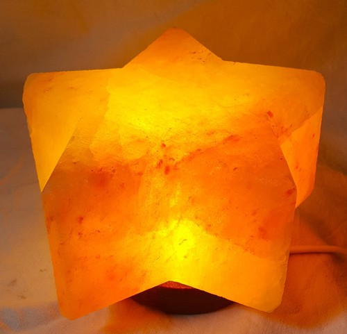 Lampada sale rosa - rosa, stella