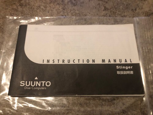 Suunto stinger manuale - suunto,