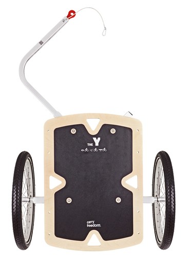 Rimorchio bici black - rimorchio, friday