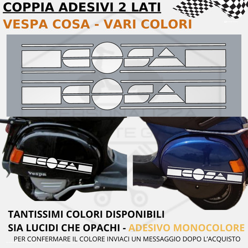Coppia kit adesivi vespa - coppia, 2