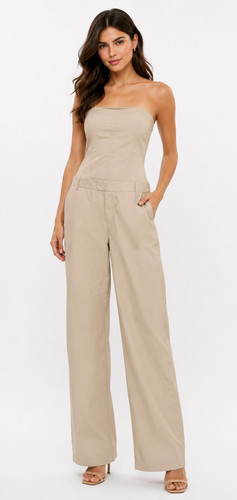Zara tuta donna senza - , spalline