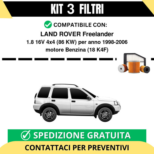 Kit filtri tagliando per - 3,