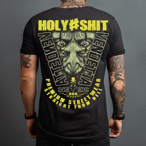 Vendetta inc maglia holy shit - holy,