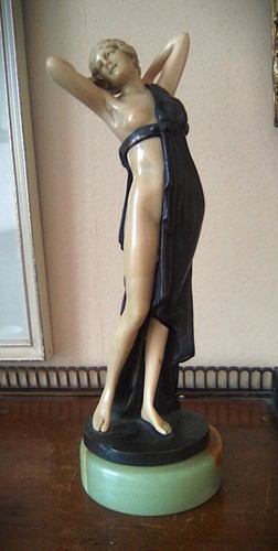 Statuetta vintage bronzo - vintage,