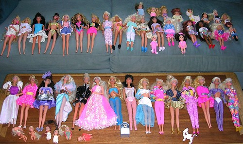Enorme lotto barbie superstar - lotto,
