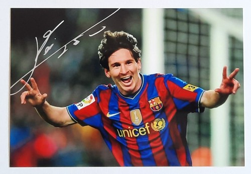 Lionel messi foto autografa - lionel, *