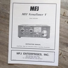 MFJ-989C Versa Tuner V manuale/schema