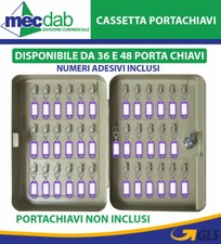 Cassetta Portachiavi in Acciaio 36 / 48 Posti Verniciatura Epossidica
