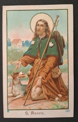 Antico santino holy card - antico,