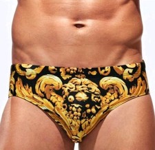 Slip Da Mare Con Stampa Barocca Taglia M Costume Da Bagno 