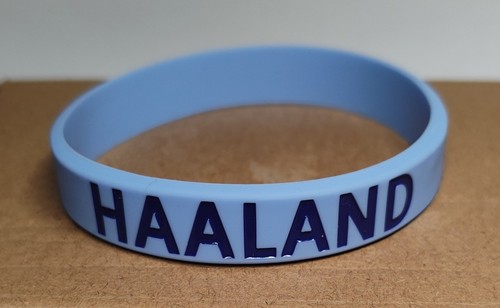 Bracciale silicone haaland 9 - bracciale,
