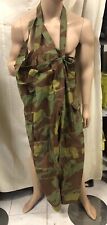 PANTALONI SALOPETTE MIMETICI A CHIAZZE CON RINFORZI PER PARACADUTISTI ANNI 50/60