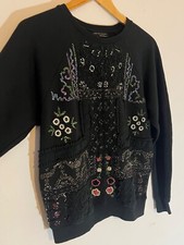Zara | Maglione Natalizio Nero