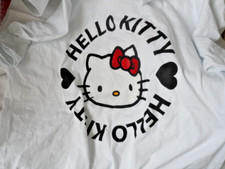 T-shirt Hello Kitty bianca